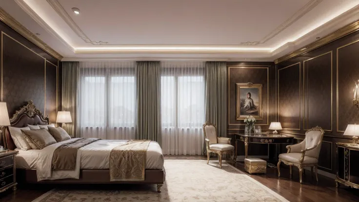 a luxurious room