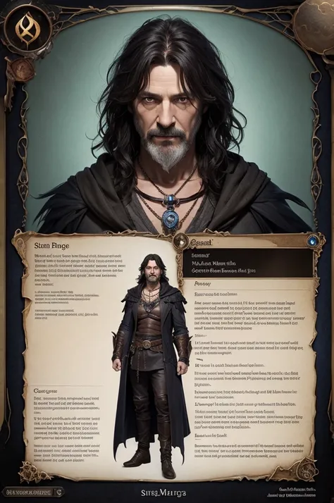 Sirius Black in RPG style numenera