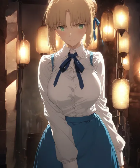 best quality, amazing quality, very aesthetic, 1girl, saber, fate/stay night, 1girl, saber, fate/stay night, , (artist official ...