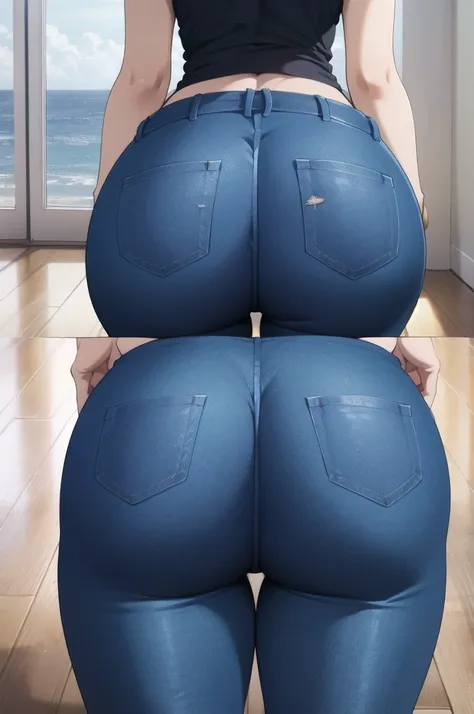  Nami tight jeans big butt big ass  big  