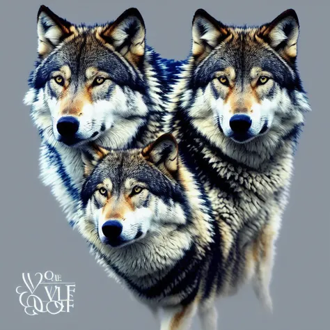 Create a logo with a wolf ( png ) (high qualiy )