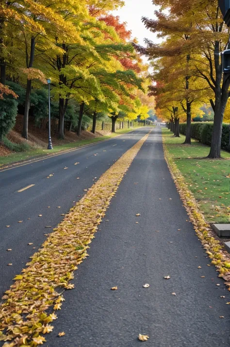 A  autumn  village road 