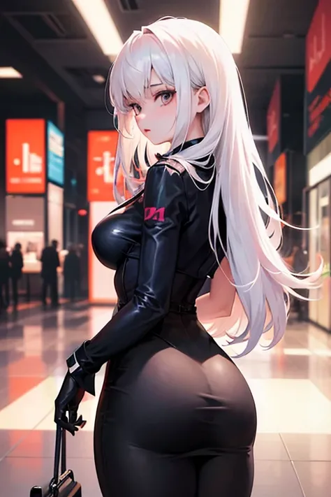 (1 girl:1.3), standing alone, __Body parts__ delicate and realistic skin, pale skin, big fit ass, offcial art, 16k unified wallpaper, ultra detail, Beauthfull and aesthetics, Beauthfull, work of art, best qualityer, in the cyberpunk city, fantastic atmosph...