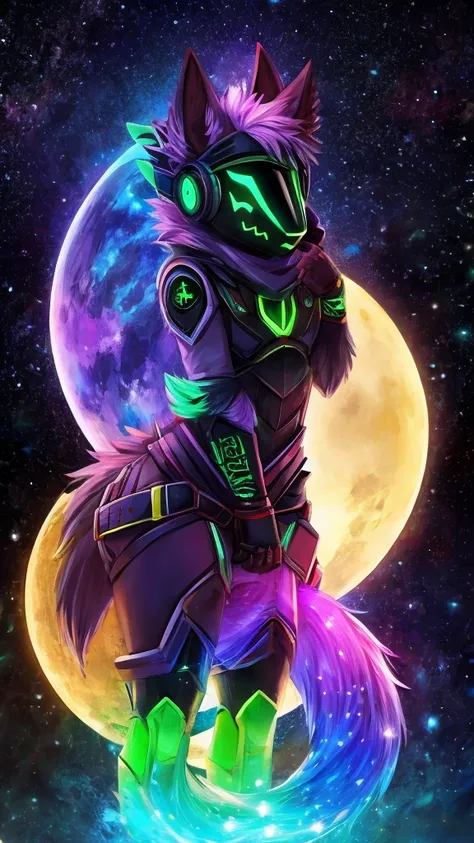 green protogen look at stars