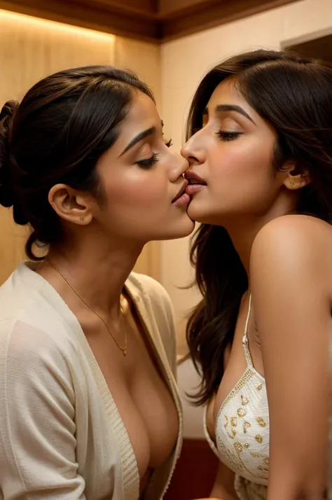 Ileana kissing jahnavi kapoor 