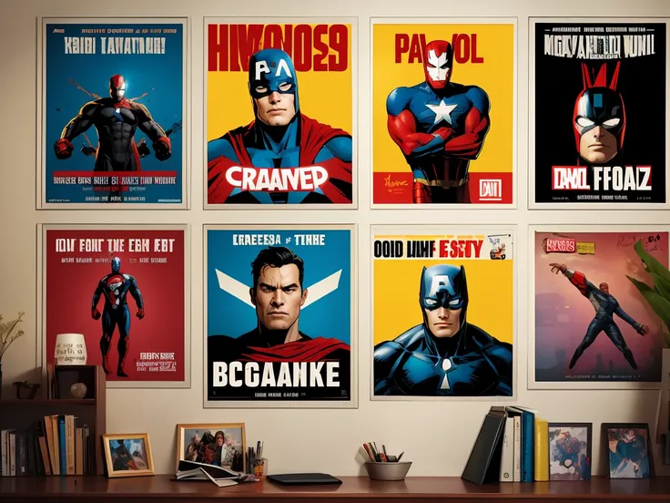 a set of six new superhero posters with the words be strong, be brave, be, super hero art, marvel poster, marvel art, superheroes, nursery poster, marvel comic book characters, super heroes, in style of marvel comics, marvel movie poster, marvel style, sty...