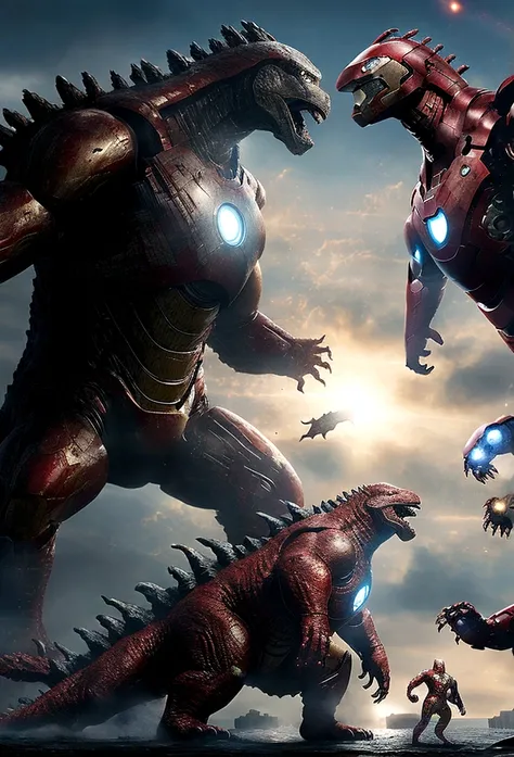 ironman vs godzilla