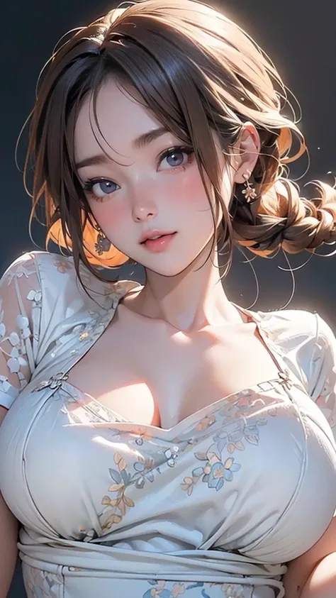 (random cute clothes),(random pose),(thin type:1.8),(big breasts),(random hairstyle),(highest image quality,(8k),ultra-realistic...