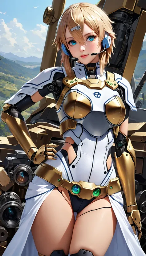 (((Highest quality)))、(((unity 8k wallpaper)))、(((32k)))、(((masterpiece)))、(((Very detailed)))、(((Ultra-high resolution)))、(((Ultra-high resolution)))、(((Cyborg Sinon)))、(((Mecha Girl)))、(((Robot Girl))、(( Very detailed顔, RAW Photos, Professional, Ultra-fi...