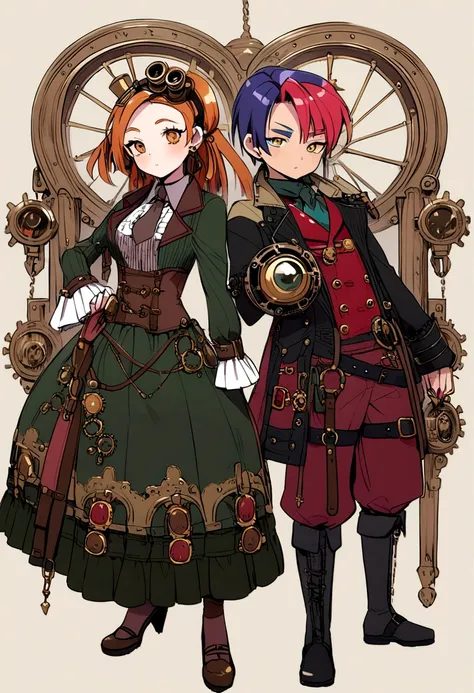 Phineas and Isabella steampunk