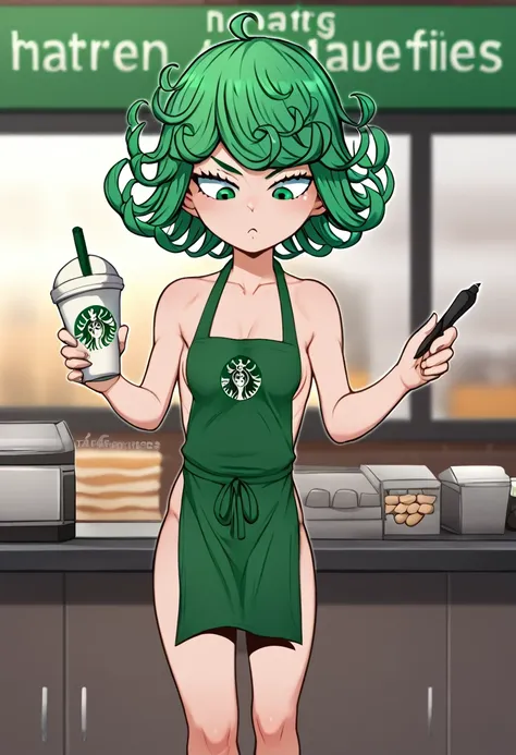 SCORE_9,TATSUMAKI,STARBUCKS,APRON,NUDE,
