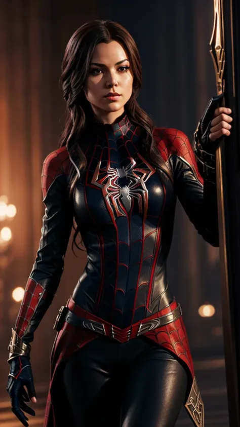 Spider-themed female character," "luxury assassin character," or "Fantasy characters are cool and cool.
