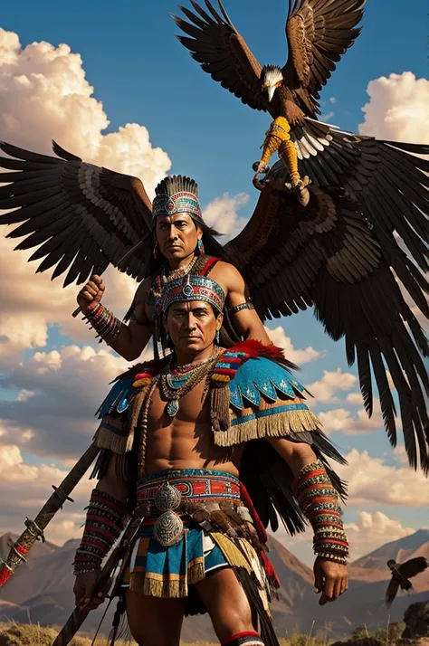 Aztec eagle warriors
