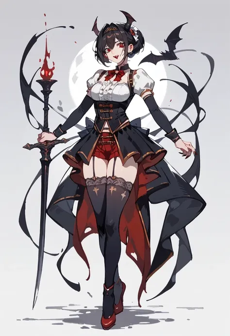 sexy vampire, full body