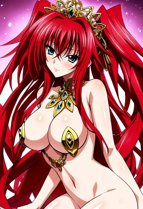 rias gremory naked vagina showing me dxd