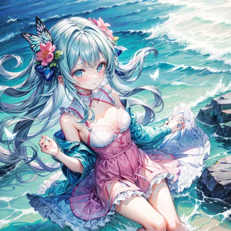 🦋、🌷、🎀、🌊 、🐬