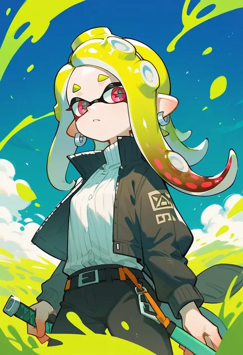 splatoon octolings, surviving in the wild, open fields