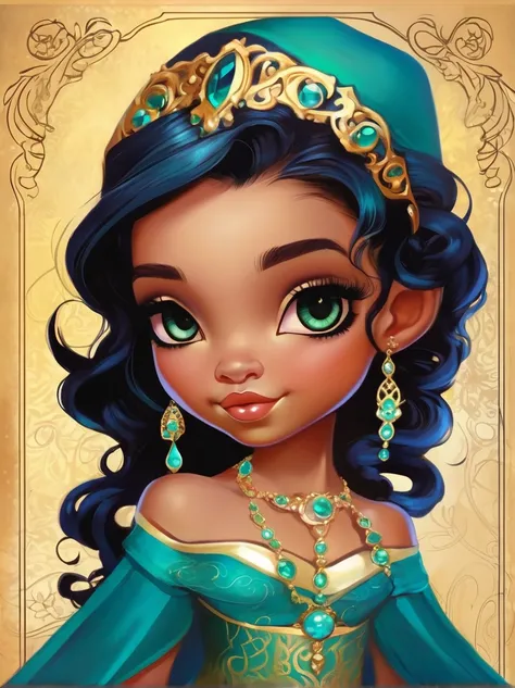 in style of Jasmine Becket-Griffith, character concept design, half body