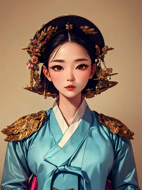 (masterpiece), (top quality), (beautiful and aesthetic), (1 woman), (1930s korean woman), resembles korean idol, highly detailed...