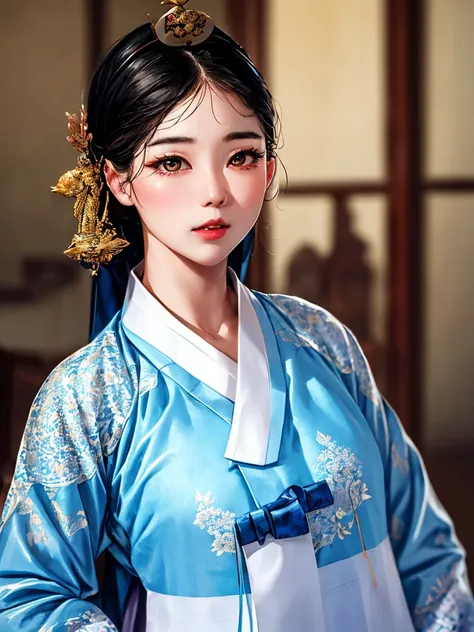 (masterpiece), (top quality), (beautiful and aesthetic), (1 woman), (1930s korean woman), resembles korean idol, highly detailed...