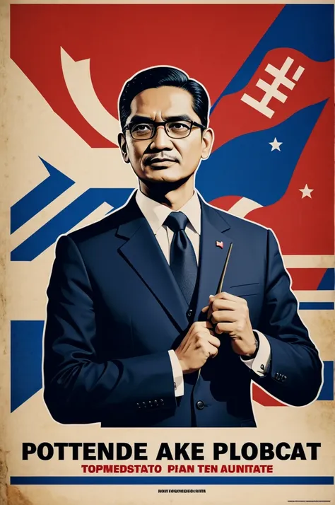 create a political poster for kose rizal