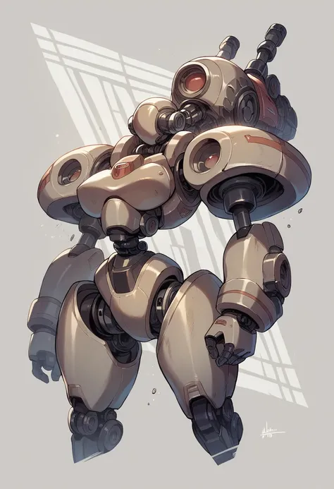 Textured skin, Super Detail, high details, High quality, Best Quality, hight resolution, 1080p, hard disk, a beauty,She wears a futuristic war machine mech with weapons built into her entire body(War Machine)