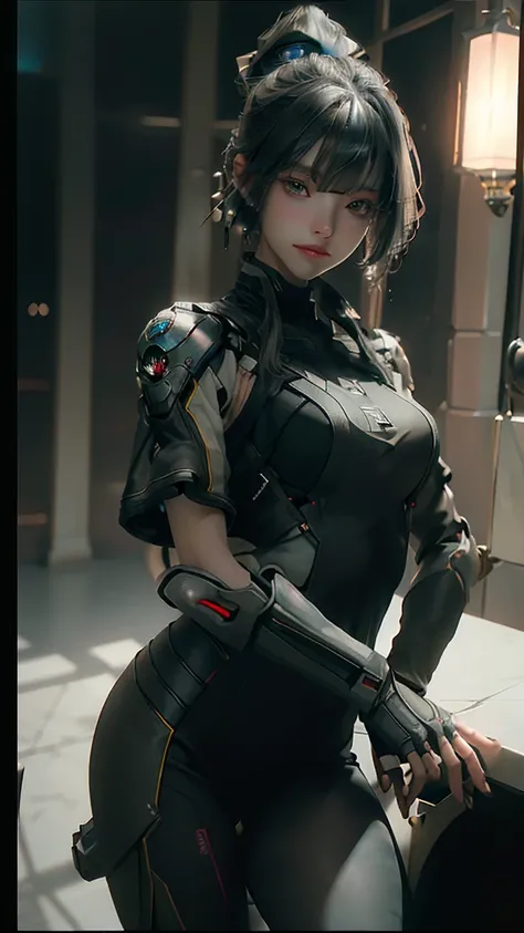 ((Best quality)), ((masterpiece)), (detailed:1.4), 3D, an image of a beautiful cyberpunk female,HDR (High Dynamic Range),Ray Tracing,NVIDIA RTX,Super-Resolution,Unreal 5,Subsurface scattering,PBR Texturing,Post-processing,Anisotropic Filtering,Depth-of-fie...