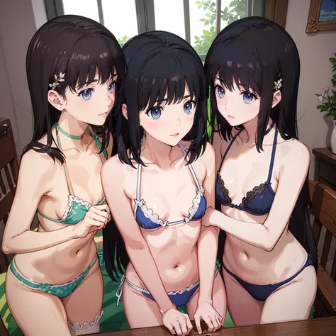 Confused, High resolution, Very detailedな, (((Three Girls:1.3))), (Happy expression, Laughter:1.2)、(((Beautiful and detailed eyes))), (((Very detailed))), (((Details face))), 
break
, Scrapbooking, Memory Storage, Creative layouts, Mixed Media Collage, Per...