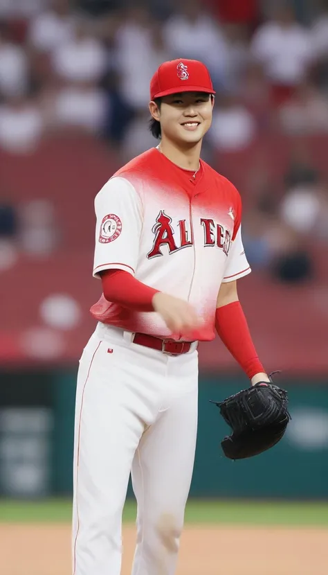 「Shohei Ohtani plays in the MLB All-Star Game。He took the mound as a pitcher.、Is pitching powerfully。Also、In the next scene, he stands in the batter&#39;s box as a batter.、It attracts the attention of the audience。The atmosphere in the stadium was electric...