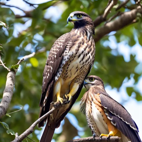 A sexy singer male hawk bird 
