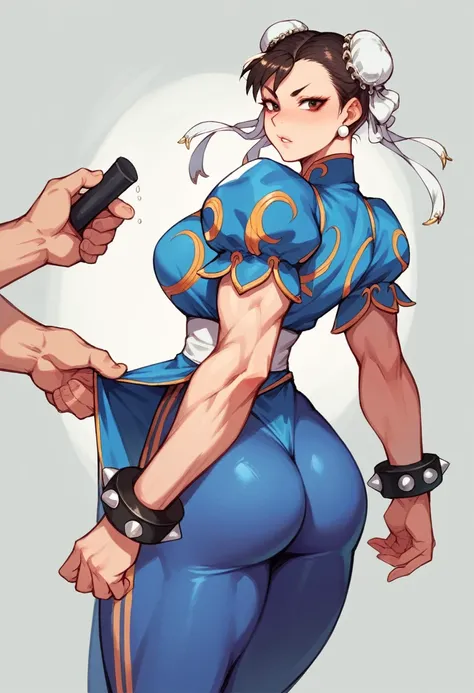 Chun-Li (Street Fighter) legging preta