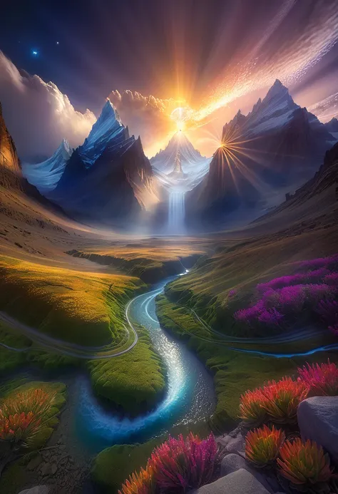 uhuh, 8k, hyper detailed, mythology, precisionism, marc adamus