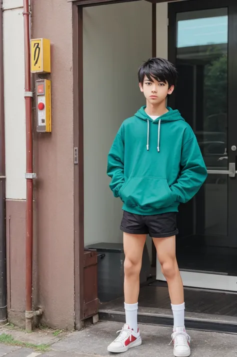 Teen anime boy ,  , full body , reference shit , all angle