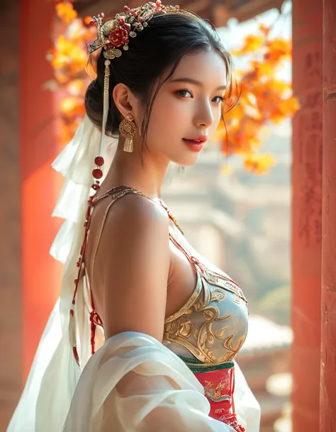 score_9, score_8_up, score_7_up, rating_save , realistic beautiful ancient chinese woman