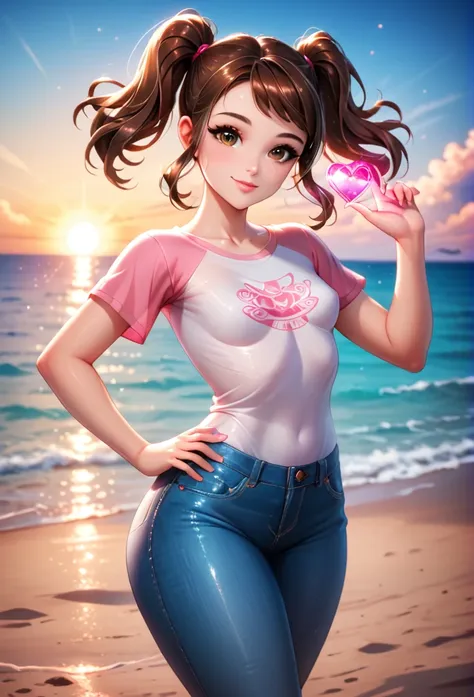 (best quality:1.4),(shiny skin), body focus, (cute face), (((best quality))), illustration, ((beautiful finger)), , beautiful bo...