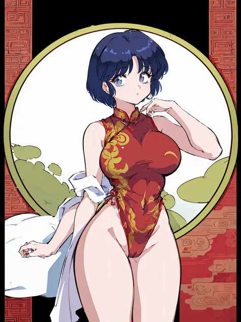 1girl, solo,((toddler)), (little female ,10yo,wide hip:1.3),gigantic breasts, oppai,((sagging breasts:1.3,breasts apart:1.3,hanging breasts:1.3)),
(short, , chibi:1.2), nsfw,revealing chinese ,china dress, (fusion of chinese_dress and highleg leotard:1.5),...