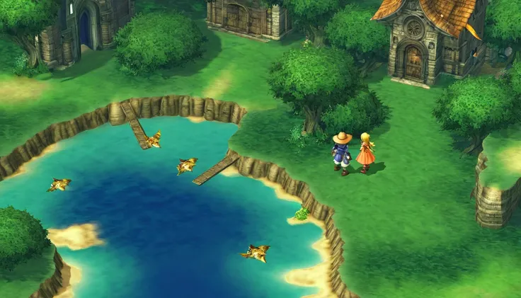 screenshot、final fantasy 9、landscape