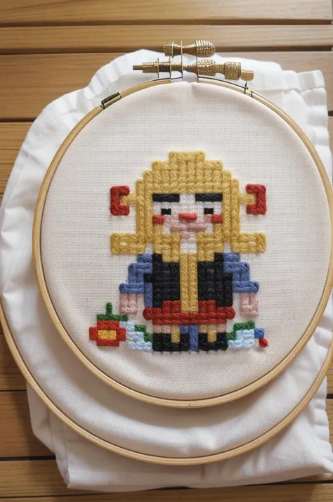 cross stitch pattern, pixelart
