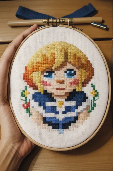 cross stitch pattern, pixelart