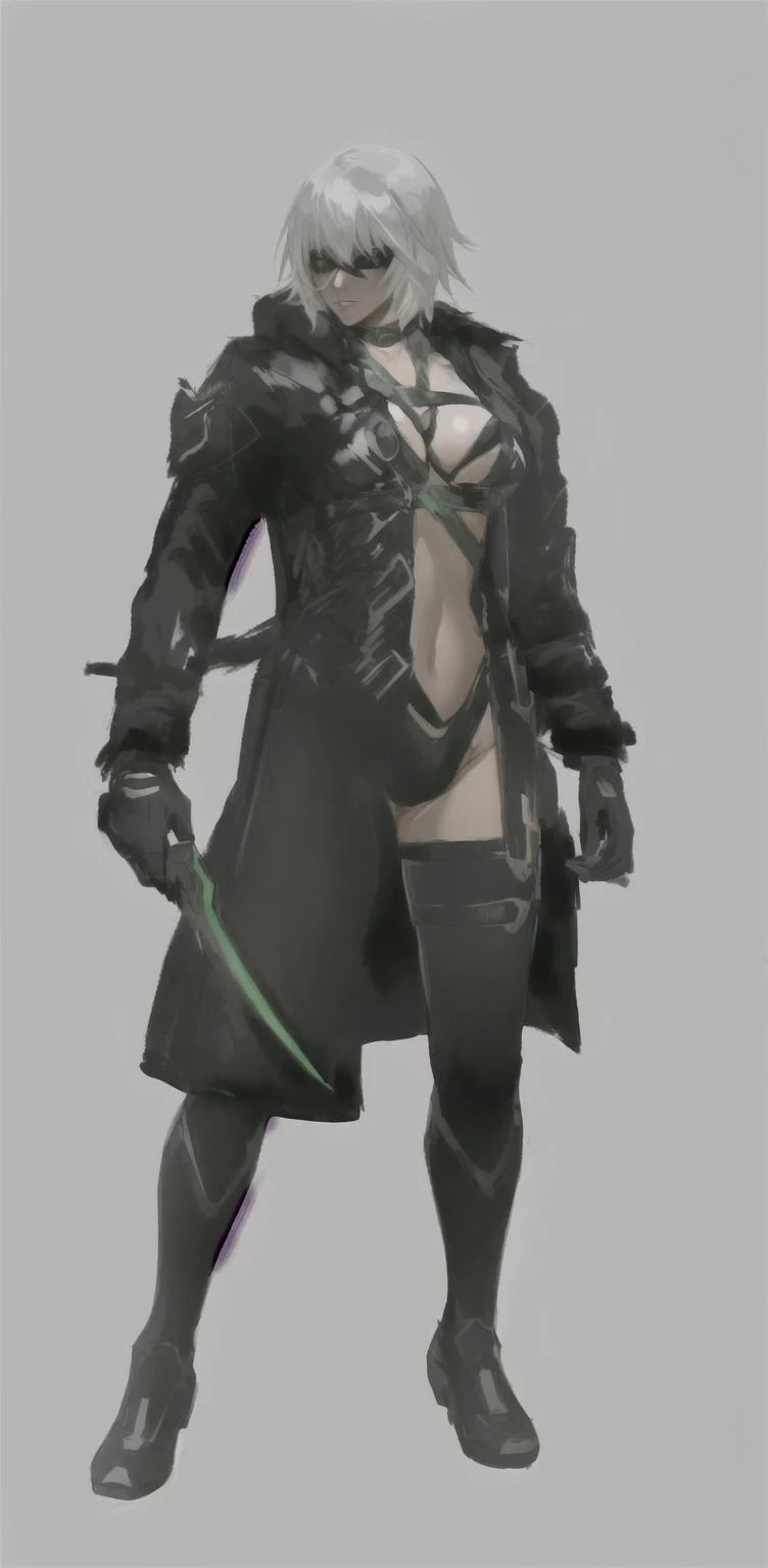 (Jack,_the_Ripper), a woman in a black outfit and gloves posing for a picture, snake-head female assassin, katana zero video game character, hot reptile humanoid woman, fantasy outfit, snake woman hybrid, wearing witchblade armor, v from devil may cry as a...