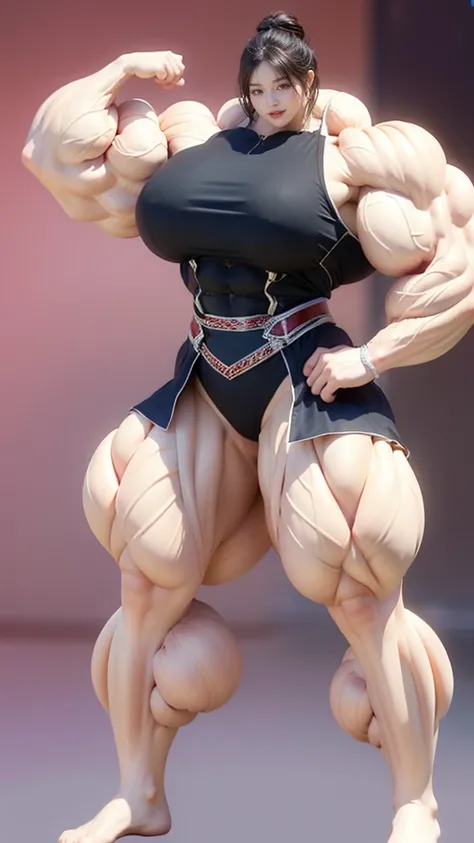 Highest quality、High resolution、Very detailed、Bright lighting、One girl、Full body photo、Black Hair、Short Hair、smile、(((Big Tits)))、(((比基尼)))、(((muscular)))、(((Hyper huge Muscle:1.2)))、(((Incredibly large muscles:1.2)))、(((Extremely large muscles:1.2)))、huge...