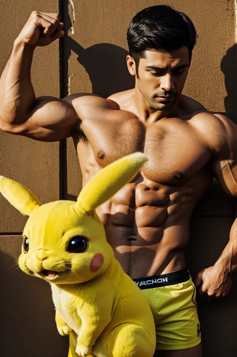 muscular picachu 