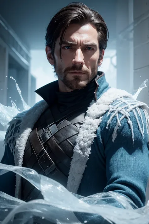 I want you to play a man being frozen to death by a super villain 
