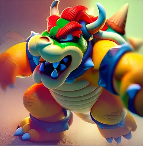 bowser 1980s.,artwork nintendo,