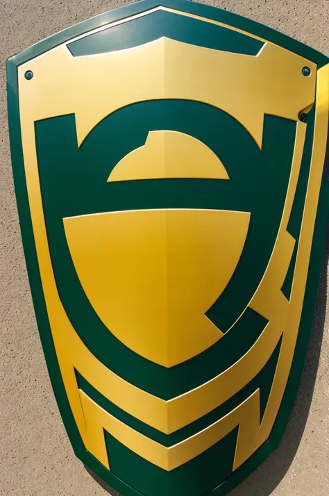 Soccer shield with the initials B.IN