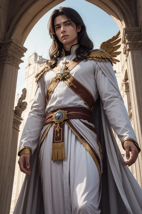 a human man son of Michael the archangel