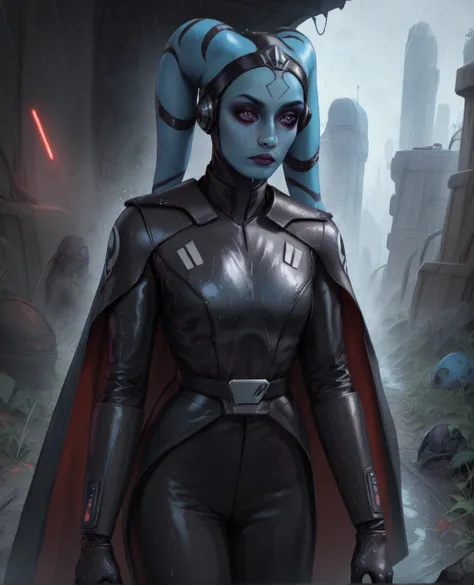 score_9,score_8_up,score_7_up,score_6_up, female twi'lek, aayla secura
 ,(((wearing armor)))
, full body, wet, armor,gloves,blac...