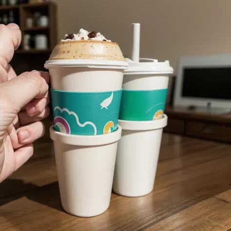 Create a phone cup