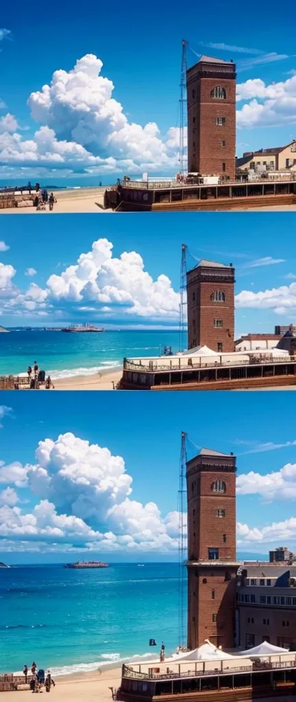 Scene 1: Departure

Setting: The majestic Titanic departing from the port.
Background: Clear blue sky and ocean, with people waving goodbye.
Characters: Passengers on the deck.