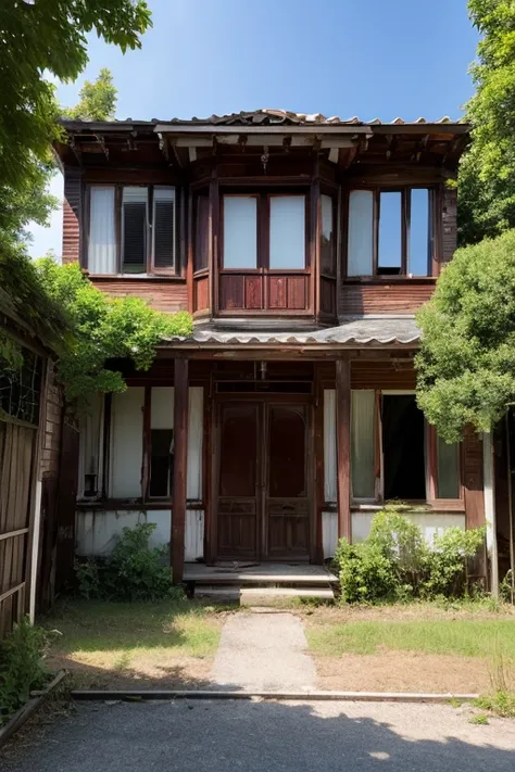 Abandoned house、exterior